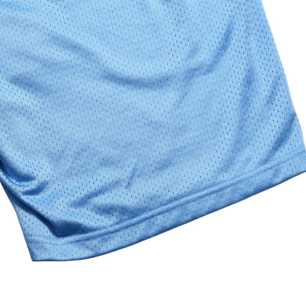New and unused CHROME HEARTS MESH WARM UP JERSEY Mesh Warm Up Jersey Size XL Blue CH Logo Used 4a004378