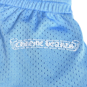 New and unused CHROME HEARTS MESH WARM UP JERSEY Mesh Warm Up Jersey Size XL Blue CH Logo Used 4a004378