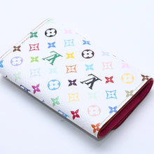 画像をギャラリービューアに読み込む, 極美品 LOUIS VUITTON ルイヴィトン キーケース マルチカラー ホワイト 村上隆 コラボ ミュルティクレ6 M14092 中古 4a004265