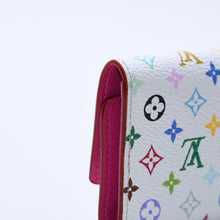 画像をギャラリービューアに読み込む, 極美品 LOUIS VUITTON ルイヴィトン キーケース マルチカラー ホワイト 村上隆 コラボ ミュルティクレ6 M14092 中古 4a004265