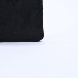 New and unused CHROME HEARTS DOUBLE SIDE double side card case nylon silver 925 black all over pattern used 4a004318