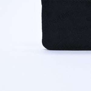 New and unused CHROME HEARTS DOUBLE SIDE double side card case nylon silver 925 black all over pattern used 4a004318
