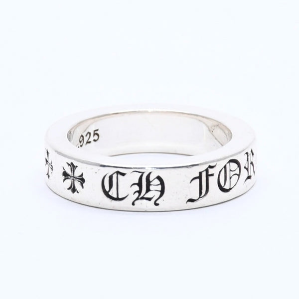 Very Good Condition CHROME HEARTS 6mm SPACER FOREVER 6mm Spacer Ring Forever Weight 11.68g Size 20.5 Used 4a004317