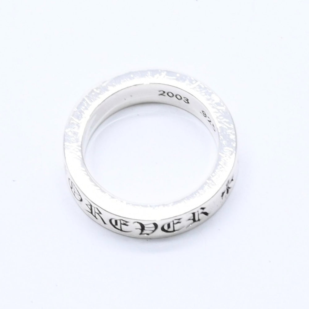Very Good Condition CHROME HEARTS 6mm SPACER FOREVER 6mm Spacer Ring Forever Weight 11.68g Size 20.5 Used 4a004317
