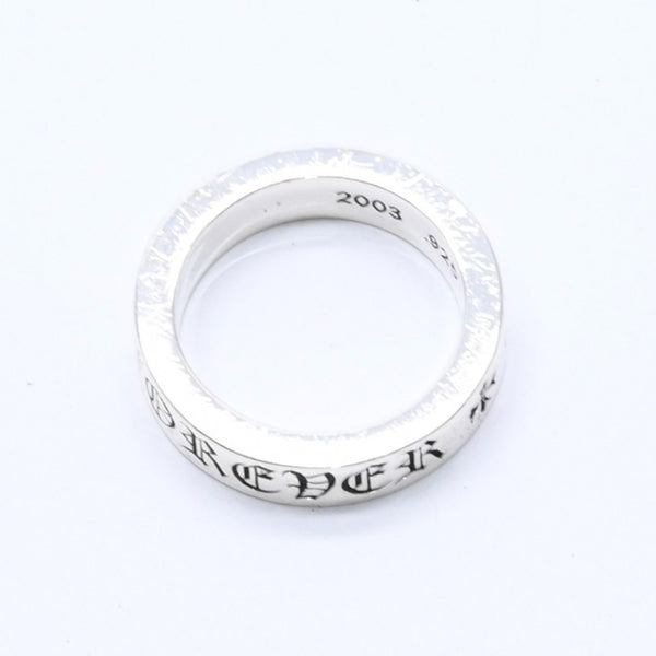 Very Good Condition CHROME HEARTS 6mm SPACER FOREVER 6mm Spacer Ring Forever Weight 11.68g Size 20.5 Used 4a004317