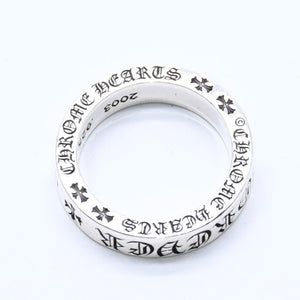 Very Good Condition CHROME HEARTS 6mm SPACER FOREVER 6mm Spacer Ring Forever Weight 11.68g Size 20.5 Used 4a004317