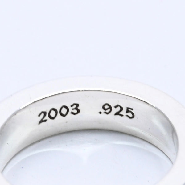 Very Good Condition CHROME HEARTS 6mm SPACER FOREVER 6mm Spacer Ring Forever Weight 11.68g Size 20.5 Used 4a004317