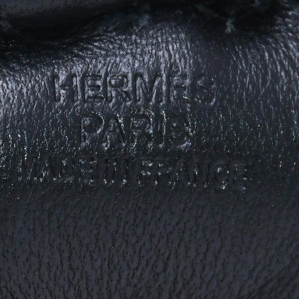 極美品 HERMES エルメス チャーム バッグチャーム ロデオPM SO BLACK ソーブラック アニョーミロ U刻印 中古 4a004255