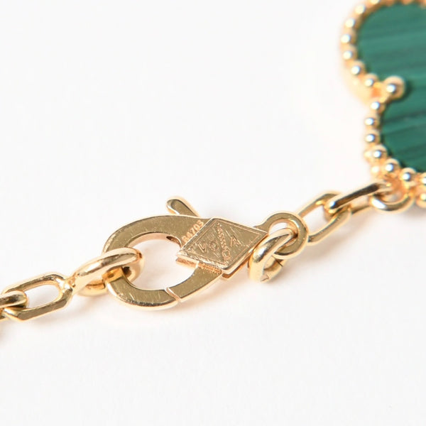 Van Cleef & Arpels ヴァンクリーフ＆アーペル ヴィンテージ アルハンブラ ブレスレット 5モチーフ VCARL80900 重量12.49g 美品 中古 4a004273
