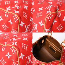 画像をギャラリービューアに読み込む, 新品同様 LOUIS VUITTON ルイヴィトン スピーディ P9 バンドリエール40 M24420 2WAY ボストンバッグ レッド ゴールド金具 中古 4a004277