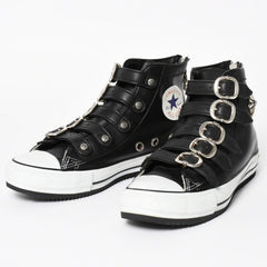極美品 CHROME HEARTS クロムハーツ × CONVERSE コンバース ALL STAR スニーカー サイズ26cm US7.5 CHプラス ガンスリンガー 中古 4a004334