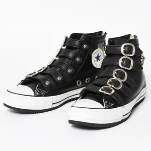極美品 CHROME HEARTS クロムハーツ × CONVERSE コンバース ALL STAR スニーカー サイズ26cm US7.5 CHプラス ガンスリンガー 中古 4a004334