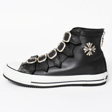 画像をギャラリービューアに読み込む, 極美品 CHROME HEARTS クロムハーツ × CONVERSE コンバース ALL STAR スニーカー サイズ26cm US7.5 CHプラス ガンスリンガー 中古 4a004334