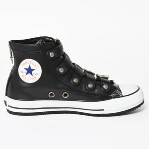 極美品 CHROME HEARTS クロムハーツ × CONVERSE コンバース ALL STAR スニーカー サイズ26cm US7.5 CHプラス ガンスリンガー 中古 4a004334