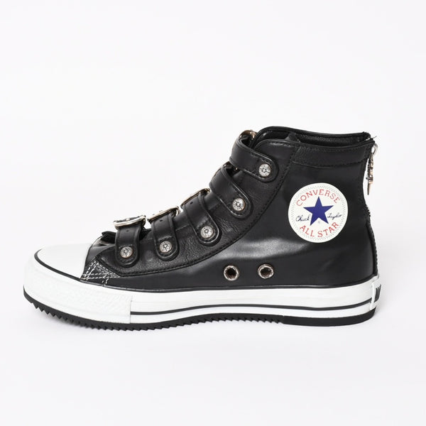 極美品 CHROME HEARTS クロムハーツ × CONVERSE コンバース ALL STAR スニーカー サイズ26cm US7.5 CHプラス ガンスリンガー 中古 4a004334