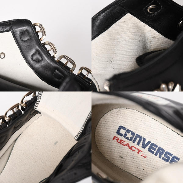 極美品 CHROME HEARTS クロムハーツ × CONVERSE コンバース ALL STAR スニーカー サイズ26cm US7.5 CHプラス ガンスリンガー 中古 4a004334