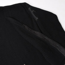画像をギャラリービューアに読み込む, 新品同様 CHROME HEARTS クロムハーツ カシミヤ ニットカーディガン サイズM CHクロスパッチ 1パッチ ブラック シルバー925 中古 4a004332