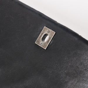 CHANEL Bubble Quilt Chain Shoulder Bag Handbag No. 15 Lambskin Black Silver Hardware Good Condition Used 4a004407