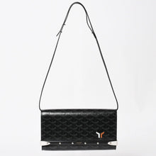 画像をギャラリービューアに読み込む, 極美品 GOYARD ゴヤール MONTE CARLO PM モンテカルロ PM クラッチバッグ 2WAY 限定カラー ジェットブラック シルバー金具 中古 4a004368