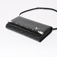 画像をギャラリービューアに読み込む, 極美品 GOYARD ゴヤール MONTE CARLO PM モンテカルロ PM クラッチバッグ 2WAY 限定カラー ジェットブラック シルバー金具 中古 4a004368