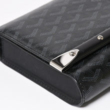 画像をギャラリービューアに読み込む, 極美品 GOYARD ゴヤール MONTE CARLO PM モンテカルロ PM クラッチバッグ 2WAY 限定カラー ジェットブラック シルバー金具 中古 4a004368