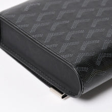 画像をギャラリービューアに読み込む, 極美品 GOYARD ゴヤール MONTE CARLO PM モンテカルロ PM クラッチバッグ 2WAY 限定カラー ジェットブラック シルバー金具 中古 4a004368
