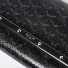 画像をギャラリービューアに読み込む, 極美品 GOYARD ゴヤール MONTE CARLO PM モンテカルロ PM クラッチバッグ 2WAY 限定カラー ジェットブラック シルバー金具 中古 4a004368