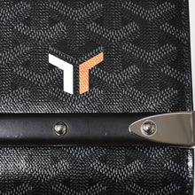 画像をギャラリービューアに読み込む, 極美品 GOYARD ゴヤール MONTE CARLO PM モンテカルロ PM クラッチバッグ 2WAY 限定カラー ジェットブラック シルバー金具 中古 4a004368