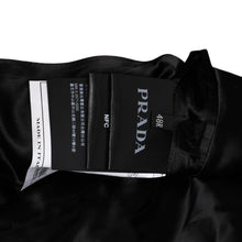 画像をギャラリービューアに読み込む, 極美品 PRADA プラダ シングルブレスト ウールブレンド コート UC486M サイズ48R ウール グレー チェック柄 中古 4a003304