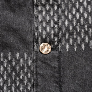 LOUIS VUITTON ルイヴィトン × NIGO ジャイアントダミエウェーブス デニムジャケット ニゴー モノグラム ダミエ アウター ブラック グレー 44サイズ美品 中古 4a004413