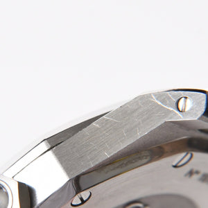 AUDEMARS PIGUET オーデマピゲ ロイヤルオーク 腕時計 67601ST.ZZ.D012CR.01 シルバー文字盤 革 SS QZ ダイヤモンド 美品 中古 4a004284