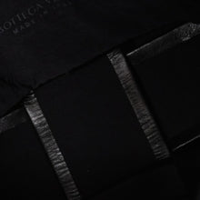 画像をギャラリービューアに読み込む, BOTTEGA VENETA ボッテガ ヴェネタ CASSETTE カセット キャンディ ミニショルダーバッグ ブラック レザー 美品 中古 4a004308