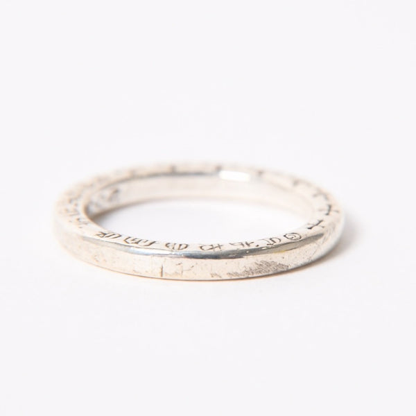 CHROME HEARTS Chrome Hearts NTFL Ring Weight Approx. 4.13g Size 16 2002/.925 Engraved Silver 925 Good Condition Used 4a004330