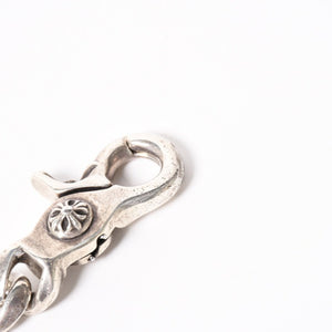 CHROME HEARTS CLP CHN CLASSIC-S Short Classic Link Key Ring Charm Weight Approx. 49.05g Silver 925 Good Condition Used 4a004336