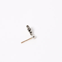 画像をギャラリービューアに読み込む, 新品未使用 CHROME HEARTS クロムハーツ TNY E CH PLS タイニーE CHプラス ドロップピアス 重量約1.16g .925刻印 シルバー925 中古 4a004329