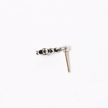 画像をギャラリービューアに読み込む, 新品未使用 CHROME HEARTS クロムハーツ TNY E CH PLS タイニーE CHプラス ドロップピアス 重量約1.16g .925刻印 シルバー925 中古 4a004329