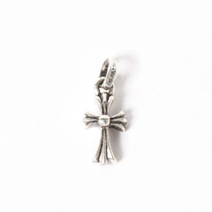 Very good condition CHROME HEARTS CRS BBYFAT Baby Fat Cross Pendant Top Charm Weight approx. 2.11g Silver 925 Used 4a004328