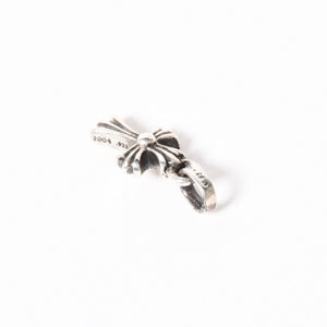 Very good condition CHROME HEARTS CRS BBYFAT Baby Fat Cross Pendant Top Charm Weight approx. 2.11g Silver 925 Used 4a004328