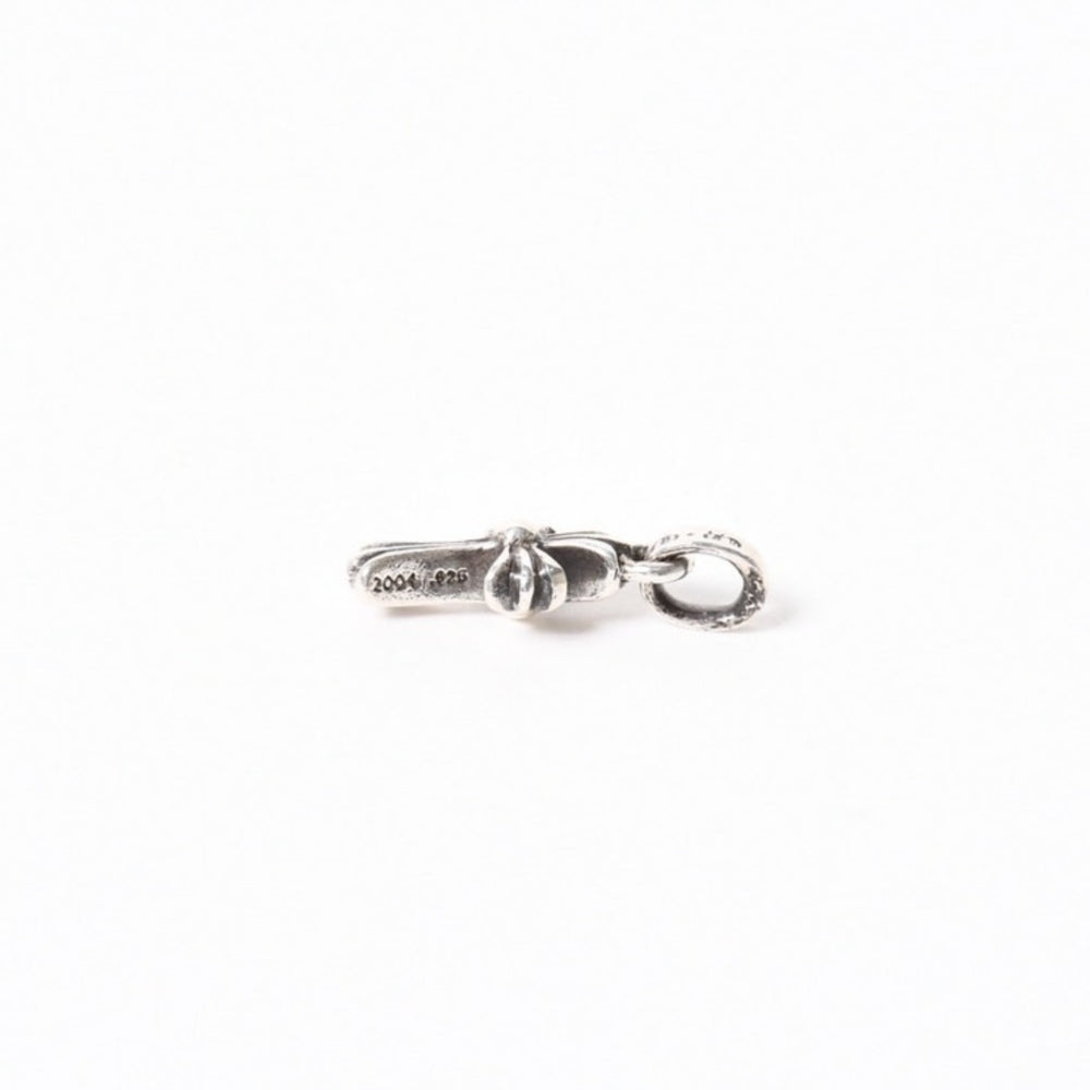 Very good condition CHROME HEARTS CRS BBYFAT Baby Fat Cross Pendant Top Charm Weight approx. 2.11g Silver 925 Used 4a004328