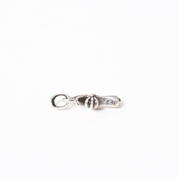 Very good condition CHROME HEARTS CRS BBYFAT Baby Fat Cross Pendant Top Charm Weight approx. 2.11g Silver 925 Used 4a004328