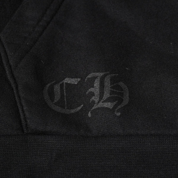 CHROME HEARTS Multicolor Sleeve Logo Horseshoe Pullover Hoodie CH Plus Scroll Label Black Multicolor L Size Good Condition Used 4a004310