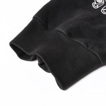 画像をギャラリービューアに読み込む, CHROME HEARTS クロムハーツ マルチカラー スリーブロゴ ホースシュー プルオーバーフーディ CHプラス スクロールラベル ブラック マルチカラー Lサイズ 美品 中古 4a004310