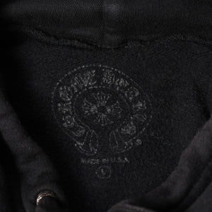 CHROME HEARTS Multicolor Sleeve Logo Horseshoe Pullover Hoodie CH Plus Scroll Label Black Multicolor L Size Good Condition Used 4a004310