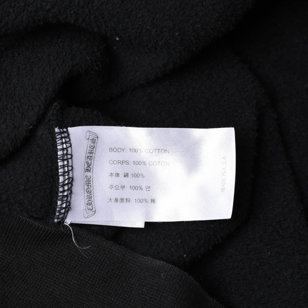 CHROME HEARTS Multicolor Sleeve Logo Horseshoe Pullover Hoodie CH Plus Scroll Label Black Multicolor L Size Good Condition Used 4a004310
