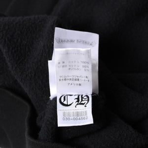 CHROME HEARTS Multicolor Sleeve Logo Horseshoe Pullover Hoodie CH Plus Scroll Label Black Multicolor L Size Good Condition Used 4a004310