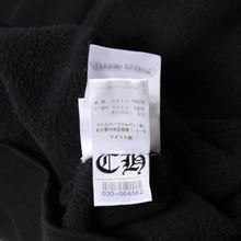 画像をギャラリービューアに読み込む, CHROME HEARTS クロムハーツ マルチカラー スリーブロゴ ホースシュー プルオーバーフーディ CHプラス スクロールラベル ブラック マルチカラー Lサイズ 美品 中古 4a004310