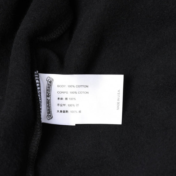 New and unused CHROME HEARTS Osaka Limited Horseshoe Zip Up Hoodie Parka Osaka Limited Dagger Black XL Size Used 4a004315