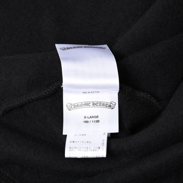 New and unused CHROME HEARTS Osaka Limited Horseshoe Zip Up Hoodie Parka Osaka Limited Dagger Black XL Size Used 4a004315