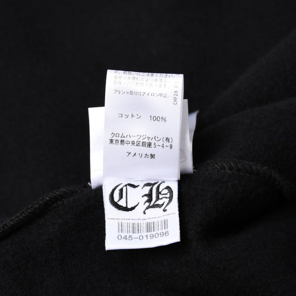 New and unused CHROME HEARTS Osaka Limited Horseshoe Zip Up Hoodie Parka Osaka Limited Dagger Black XL Size Used 4a004315