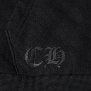新品未使用 CHROME HEARTS クロムハーツ 大阪限定ホースシュー ジップアップフーディ パーカー 大阪限定 ダガー ブラック XLサイズ 中古 4a004315